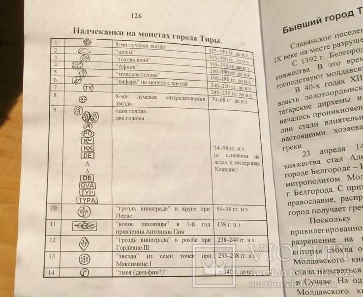 Сводный каталог монет города Тиры.  133 страницы., фото №10