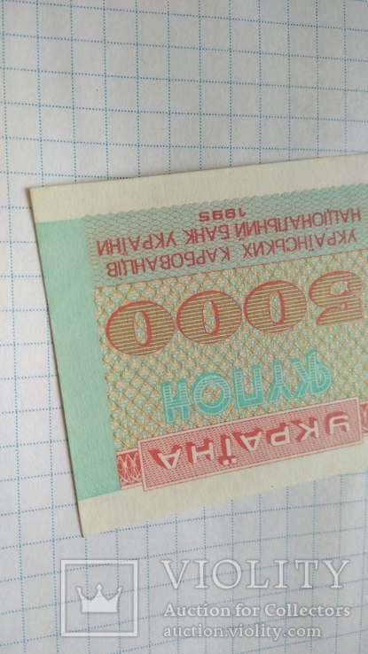 5000 карбованцев 1995 года, фото №8