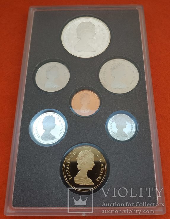 Канада Набор 1988 Пруф серебро Монетный Двор, фото №3