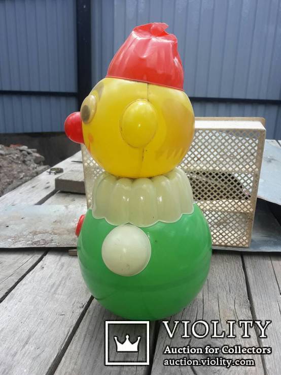 Игрушка клоун целлулоид, numer zdjęcia 8