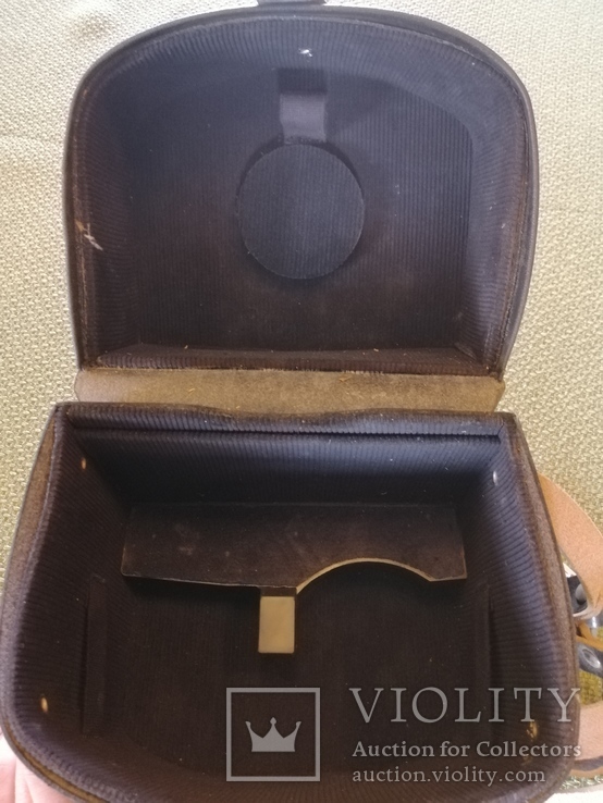 Кофр чехол чемоданчик для фотоаппарата Киев-60 чёрный, фото №4
