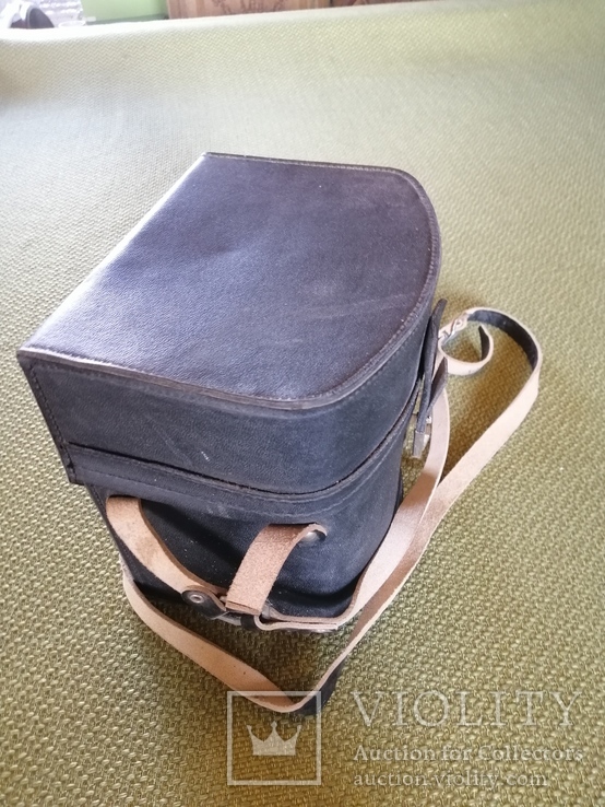 Кофр чехол чемоданчик для фотоаппарата Киев-60 чёрный, фото №5
