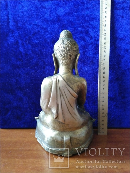 Будда Шакьямуни. Бронза. ХVIII-ХIХ век., фото №4