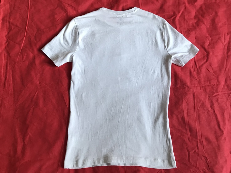Классная футболка H&amp;M XS на рост 165 см. тянется., photo number 8