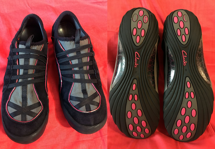 Замшевые кроссовки кеды CLARKS WOMEN'S OUTDOOR размер UK6 EUR 38, фото №7
