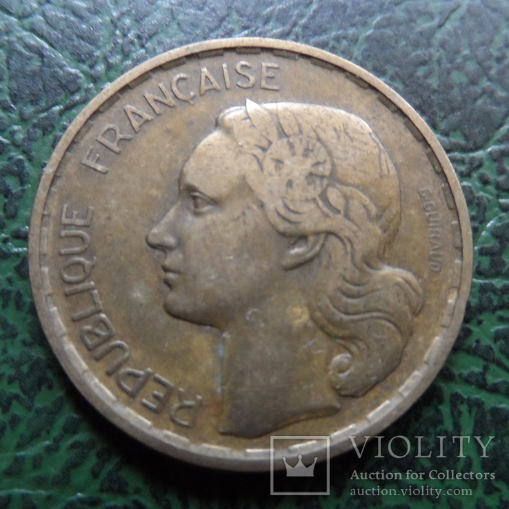 20 франков 1953 В Франция    ($6.1.7)~, фото №3