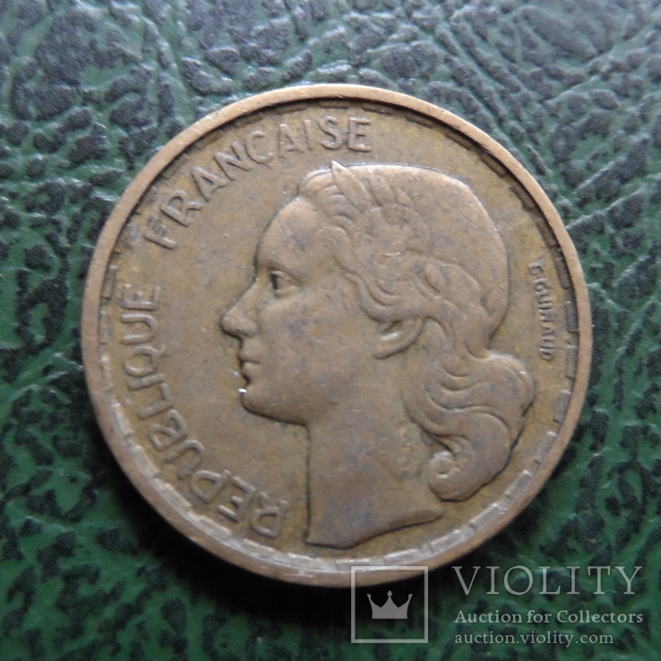 10 франков 1951  В Франция    ($6.1.8)~, фото №3