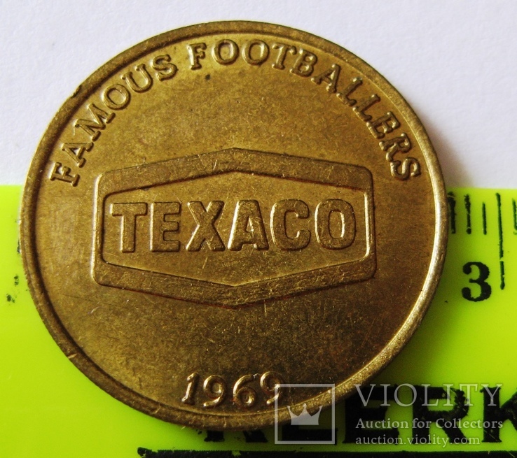 Набор футбольных жетонов*8 шт. 1969 г. "Texaco Famous Footballers", фото №9