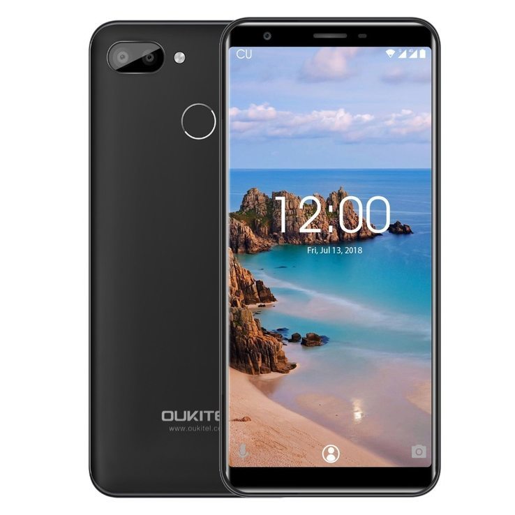 Oukitel C11 Pro Black 3/16GB + БАМПЕР, numer zdjęcia 2