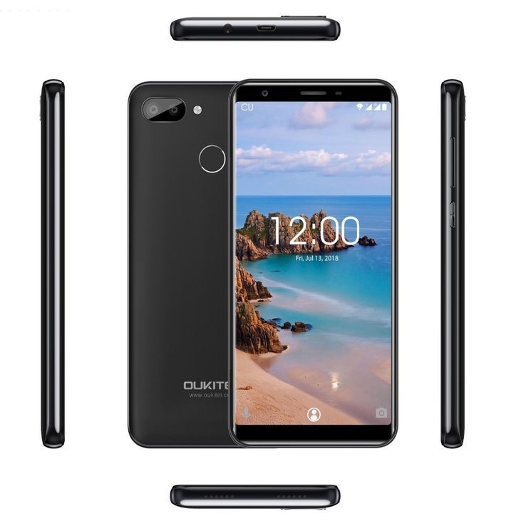 Oukitel C11 Pro Black 3/16GB + БАМПЕР, numer zdjęcia 6