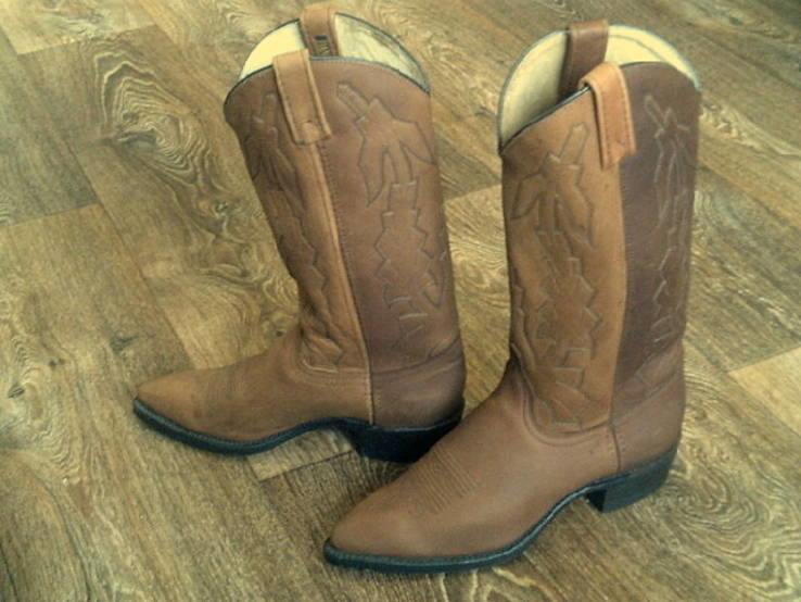 Dan post women's boots (USA) - фирменные кожаные сапоги., фото №10