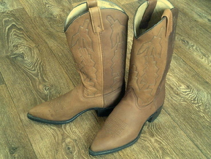 Dan post women's boots (USA) - фирменные кожаные сапоги., photo number 12