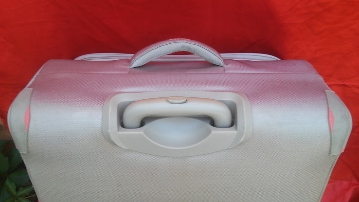 Фирменный, большой, дорожный чемодан на 4 колесиках: DELSEY, фото №9