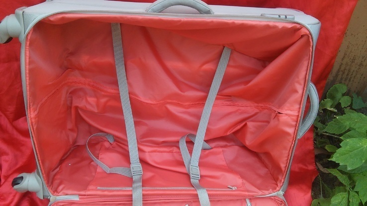 Фирменный, большой, дорожный чемодан на 4 колесиках: DELSEY, фото №10