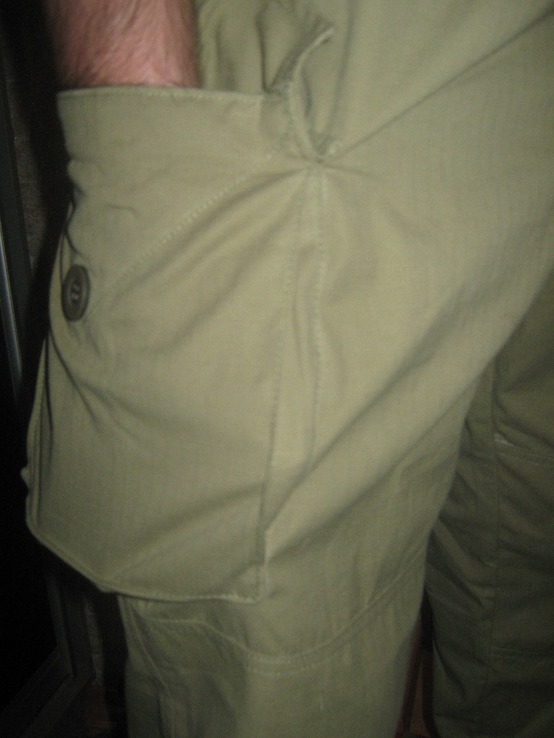 Spodnie gładkie taktyczne. Spodnie militari "jasna oliwa" r. 100/110, numer zdjęcia 10