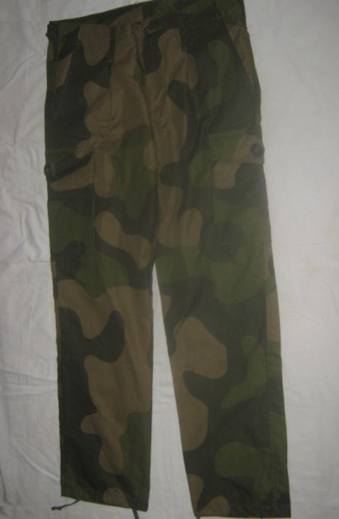 Тактические новые брюки в камуфляже Woodland-Норвегия. Размер 82/112/128, фото №3