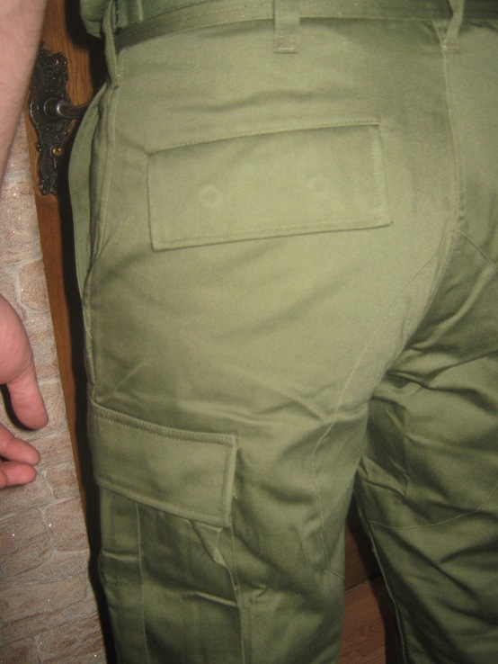 Тактические брюки в "оливе" US BDU (Helicon). Новые., фото №9