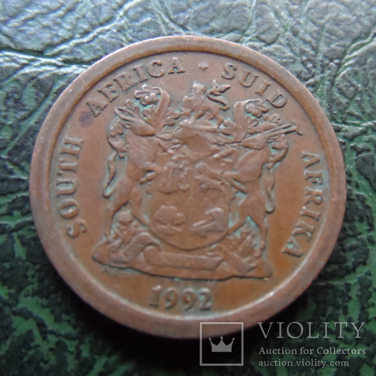 5 центов 1992  ЮАР    ($6.1.17)~, фото №3