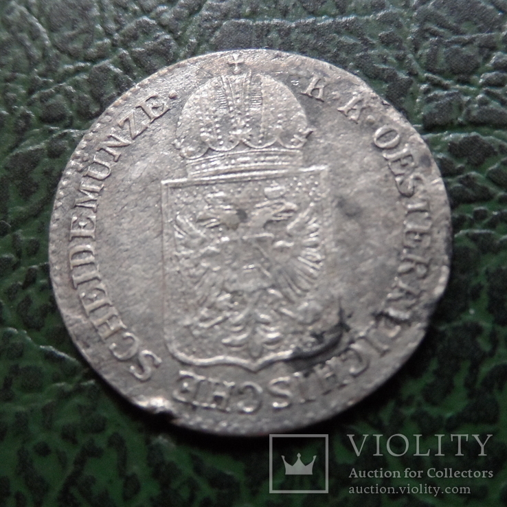 16 крейцеров  1849  Австро-Венгрия  серебро    ($6.1.22)~, фото №3