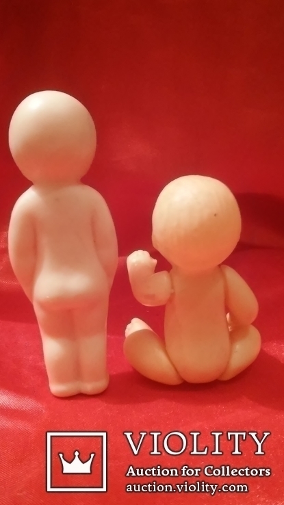 Старые, две пластмассовые куколки -1 лотом, фото №12