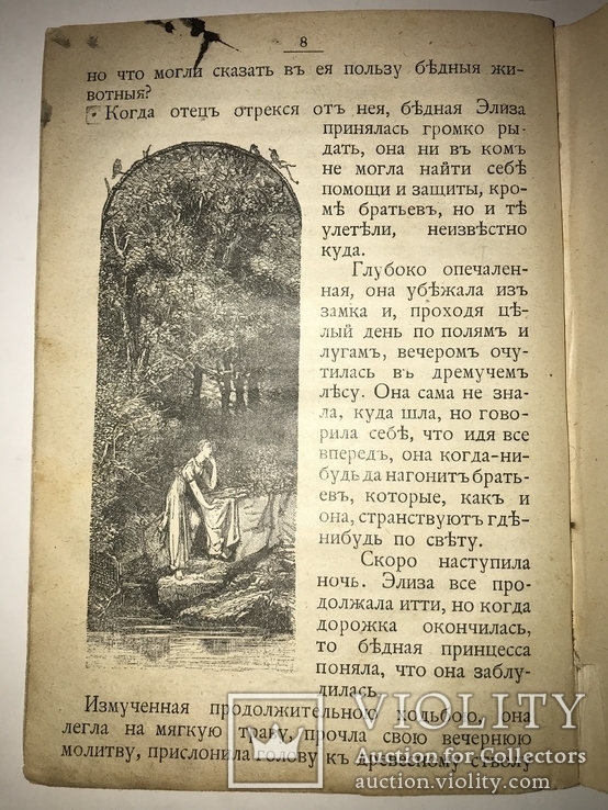 Детская Сказка Дикие Лебеди до 1917 года, фото №9