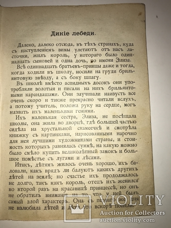 Детская Сказка Дикие Лебеди до 1917 года, фото №12