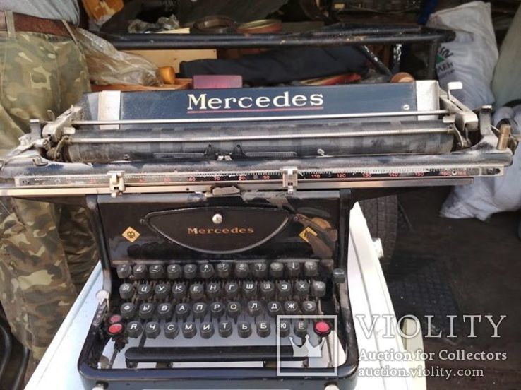 Механическая Печатная Машинка - Mercedes/Германя, фото №3