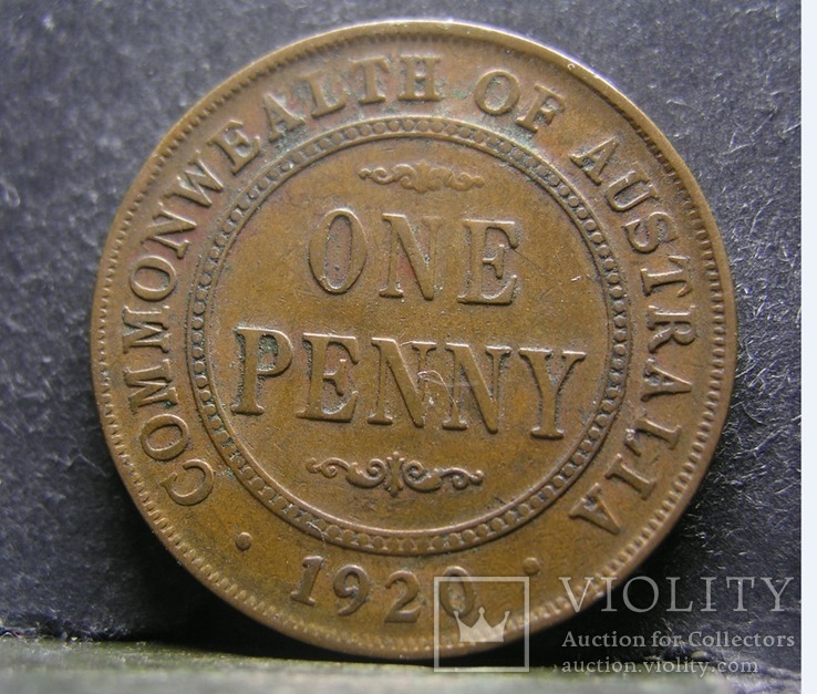 Австралия, 1 пенни, 1920, фото №3