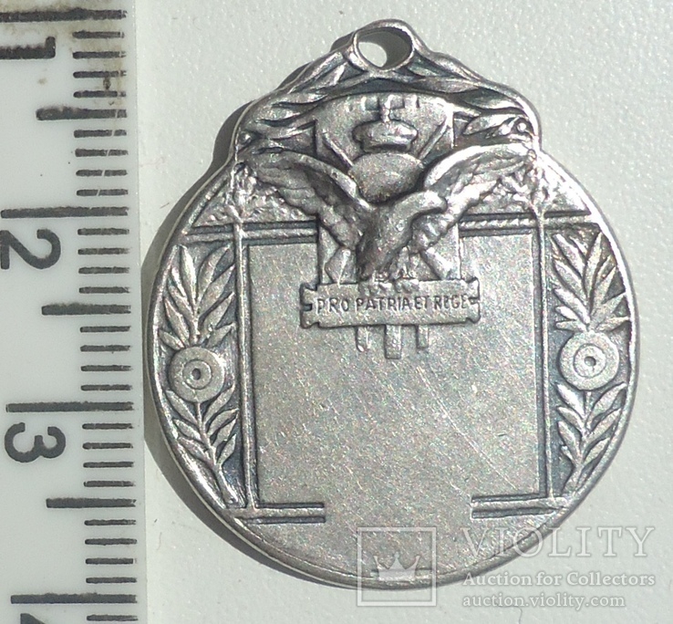 Италия 1911 г патриотичная медаль, фото №3