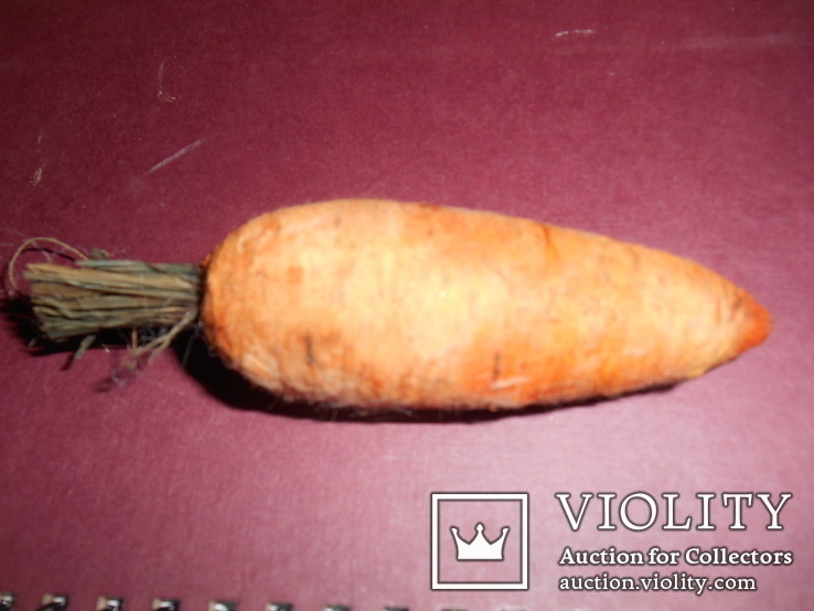 Елочная игрушка Морковка, фото №2