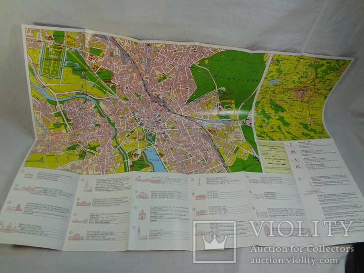 План схема Hannover, 1989 г, фото №3