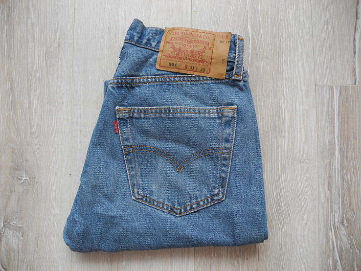 Джинсы Levis 501 31/30 ( USA , Винтаж ) Сост Нового, фото №2