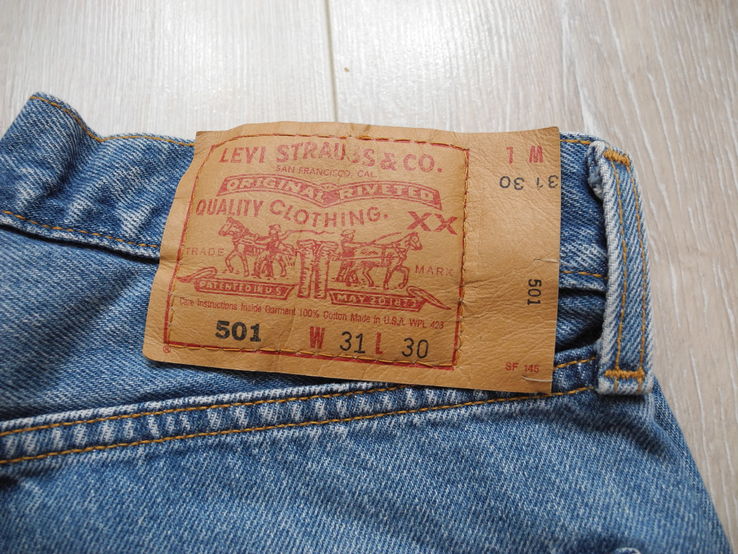 Джинсы Levis 501 31/30 ( USA , Винтаж ) Сост Нового, фото №3