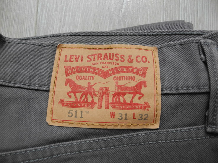 Джинсы Levis 511 31/32 ( Сост Нового ), фото №3