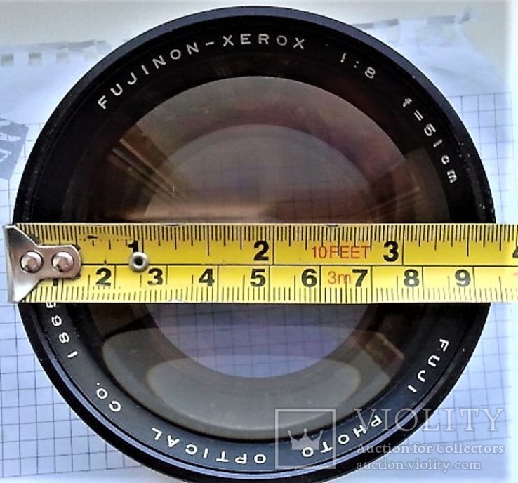 Широкоформатный объектив fujinon-xerox f=51cm., фото №4
