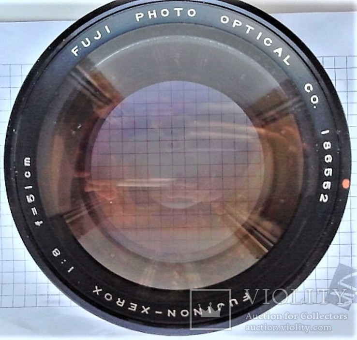 Широкоформатный объектив fujinon-xerox f=51cm., фото №5