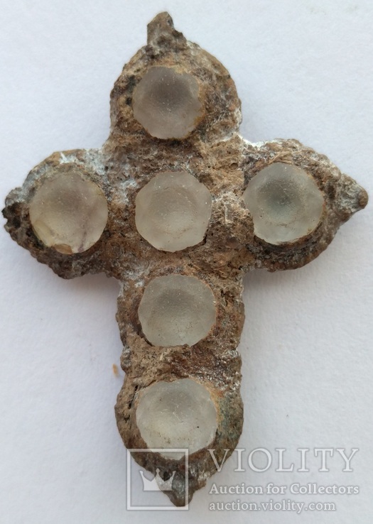 Крест с белыми камнями 18-19 век (9_121)
