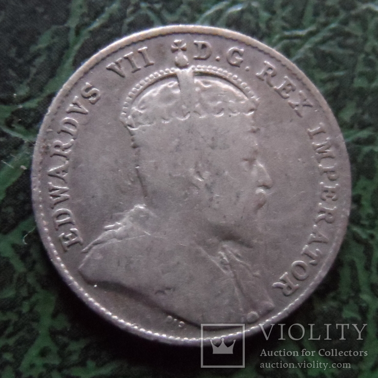 10 центов 1909  Канада  серебро  ($6.1.41)~, фото №4
