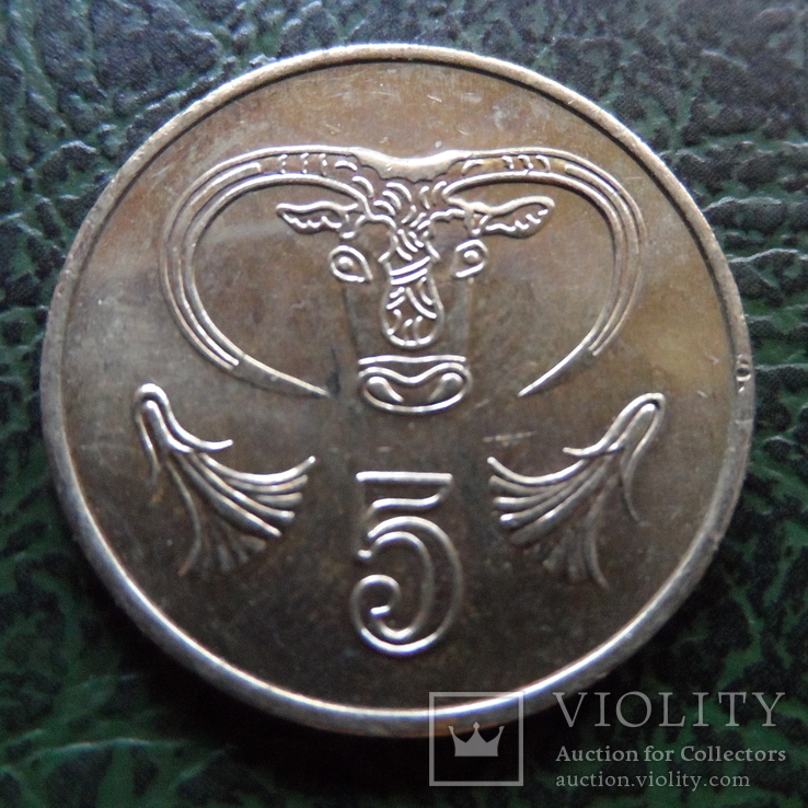 5 милс 1993  Кипр     ($6.2.3)~, фото №2