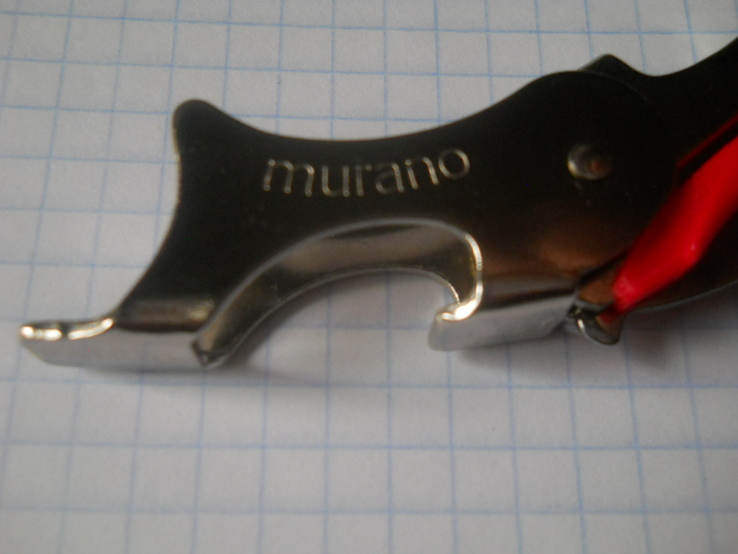 Штопор или открывалка для бутылок Murano, фото №4