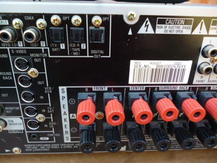 Ресівер - Підсилювач PIONEER VSX-D811-S з Німеччини, photo number 12