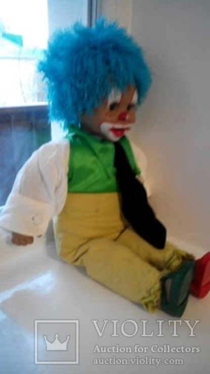 Характерная кукла клоун Arias 50см Испания, фото №5