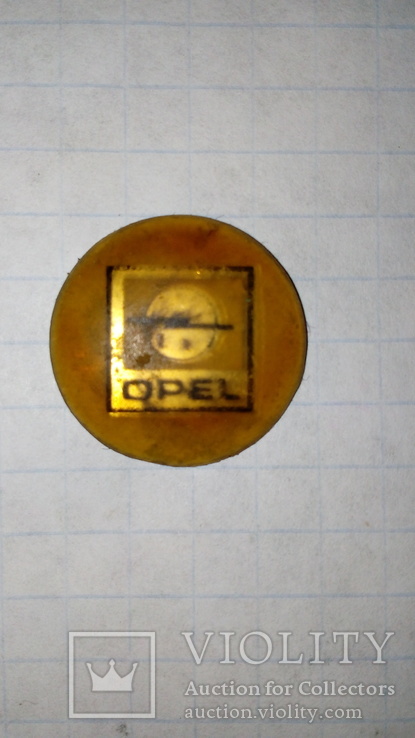 Шильдик логотип OPEL Пластик