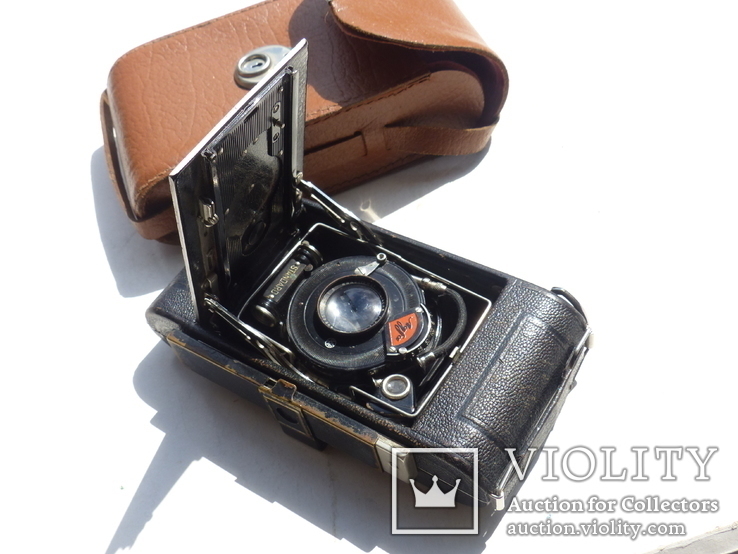 Фотоаппарат Agfa Standard 1926-31 год - Германия - f:4.5/10.5cm  (, фото №2