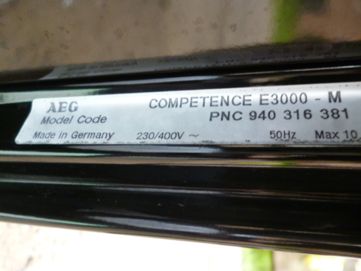 Вмонтована Духовка + поверхня AEG Competence E 3000 - M  з Німеччини, фото №9