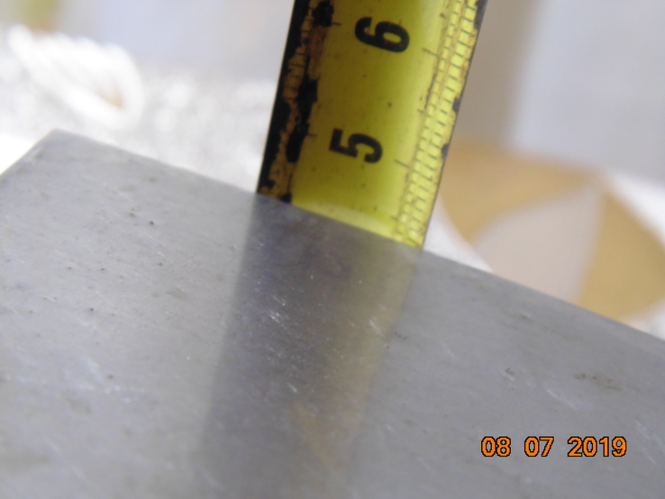 Лоток ссср с нержавейки не магнит 2 мм. 1 кг. 140грм., фото №6