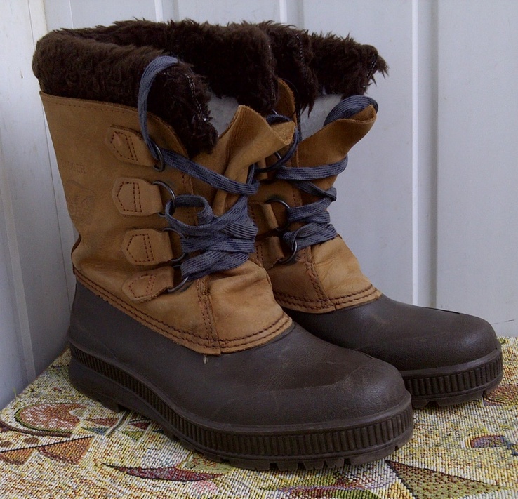 Зимние термо ботинки SOREL Badger 24 см, фото №6