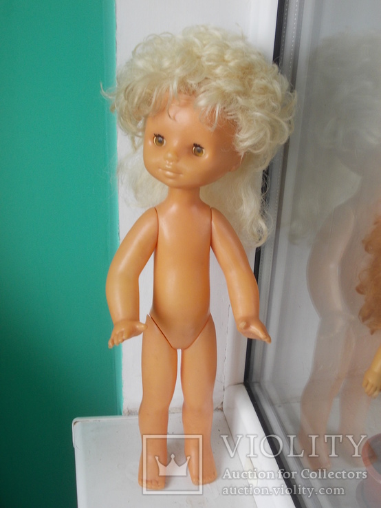Кукла ссср на резинках,44 см,дзи, фото №2