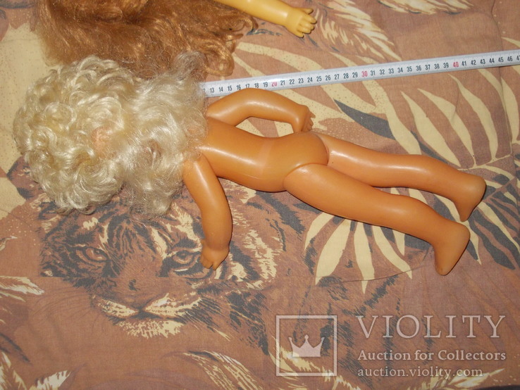 Кукла ссср на резинках,44 см,дзи, фото №7