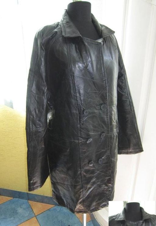 Стильная женская кожаная куртка ECHT LEDER  Лот 520, photo number 3